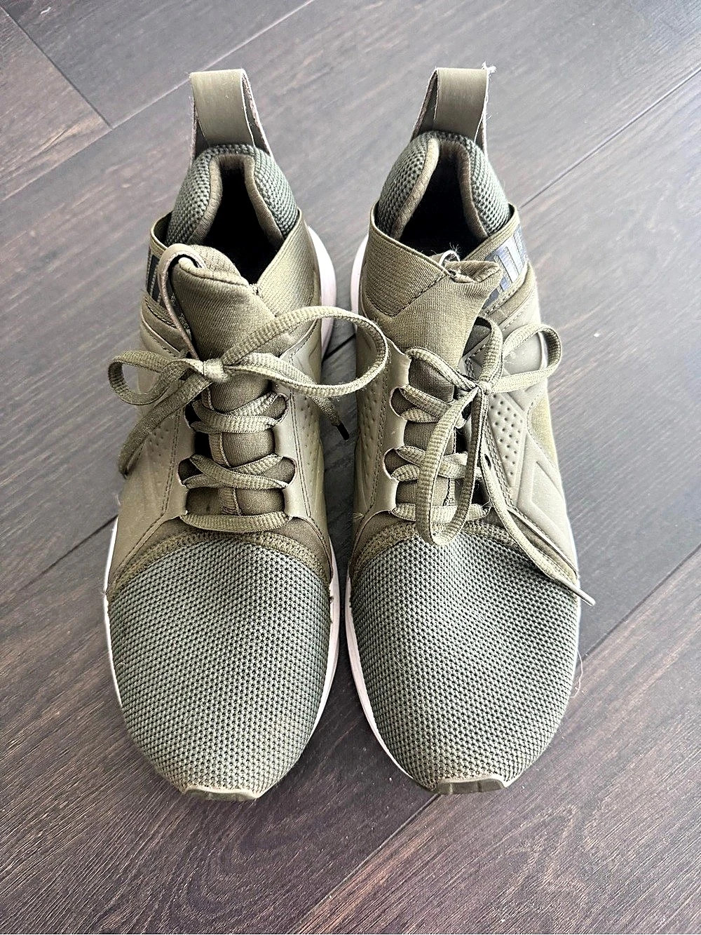 PUMA Pacer Future Street Plus Men's Athletic Shoes in Green